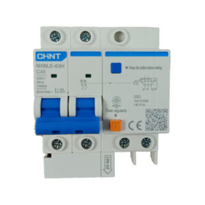 NXBLE-63H-C40-2P-40A-10kA-RCBO-CHINT ELECTRIC
