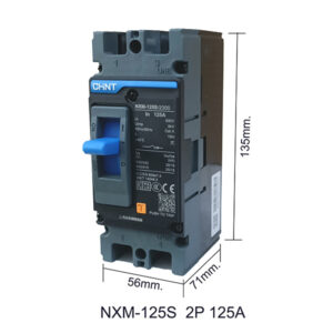 NXM-125S/2300-2P-125A-25kA-MCCB-CHINT ELECTRIC